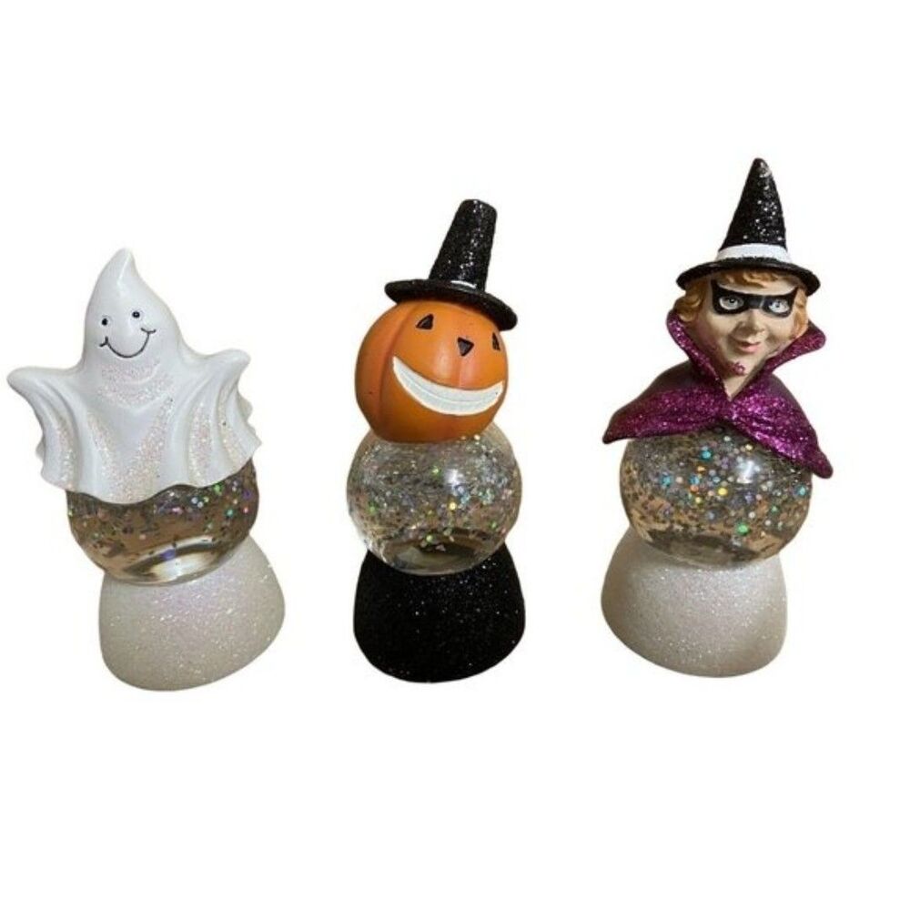 3 Halloween Mini Shimmer Lights by Midwest-CBK 3.5 inches high